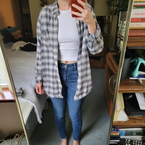 Aeropostale plaid button up - Picture 4 of 6